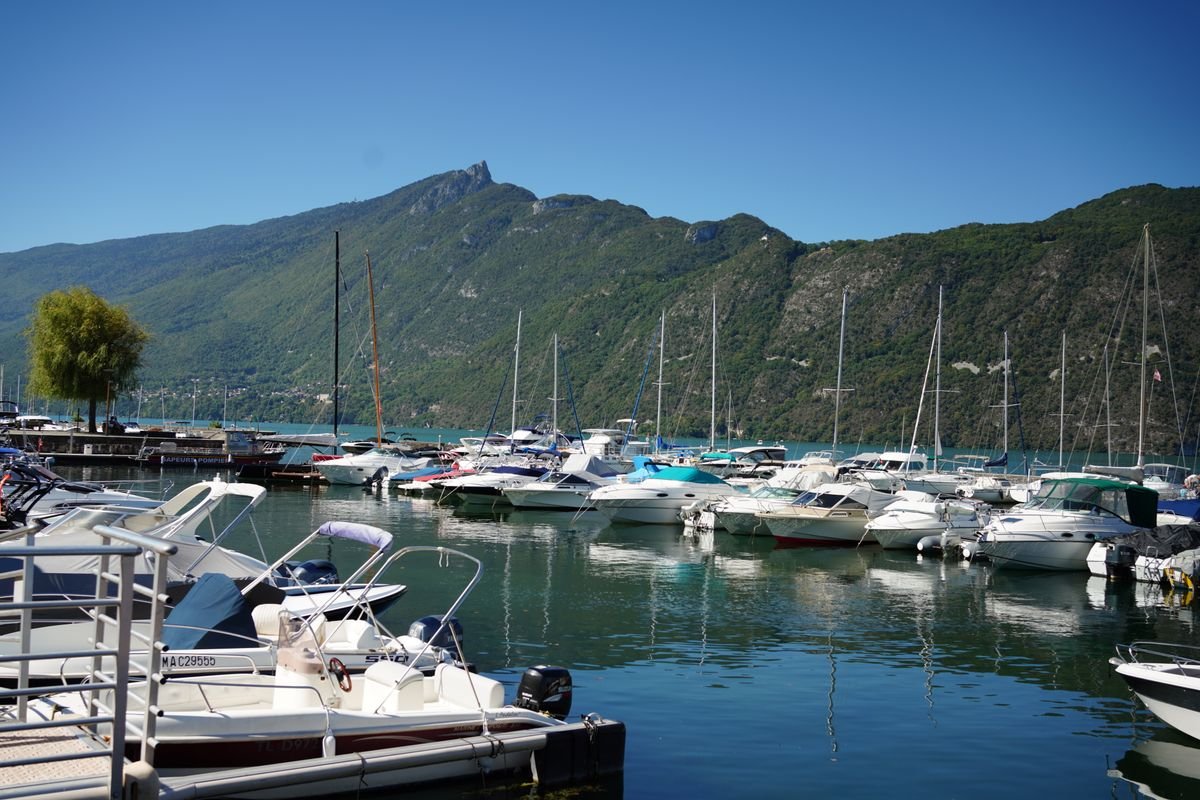 Port de plaisance à Aix-les-Bains